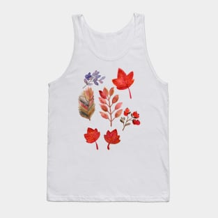 Autumnal watercolor Tank Top